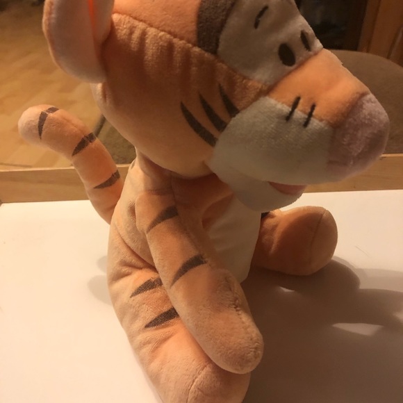Rare Disney Baby Tigger With Rattle Plush Stuffed Animal Soft 2009 - Picture 9 of 10